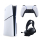 Konsola PS5 Sony PlayStation 5 Slim + Pulse Elite Midnight Black